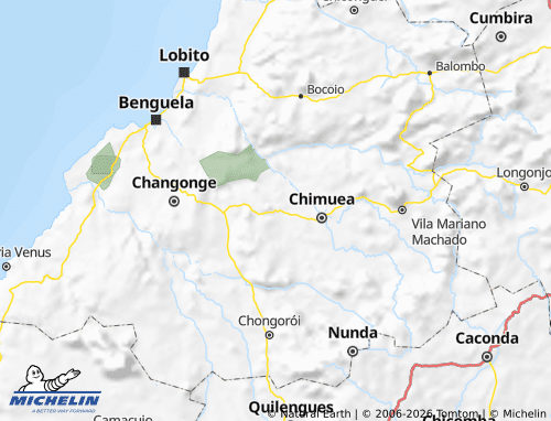 MICHELIN Caimbambo map - ViaMichelin
