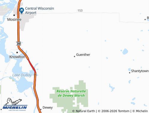Mappa MICHELIN Guenther - ViaMichelin