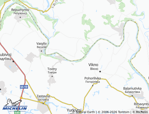 Mappa MICHELIN Zozulyntsi - ViaMichelin