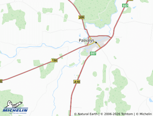 Mappa MICHELIN Skėriai - ViaMichelin