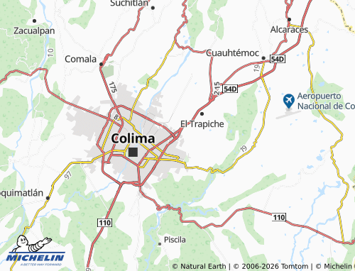 MICHELIN Puerta Camino Real 2 map - ViaMichelin