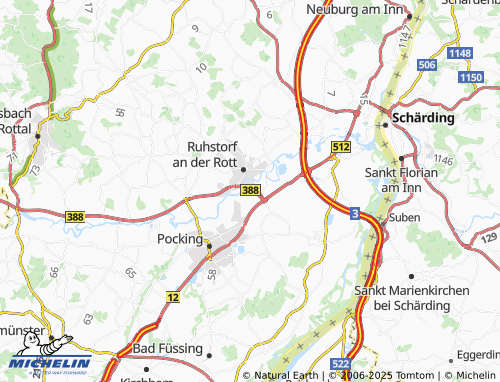 Mapa MICHELIN Rottau - ViaMichelin