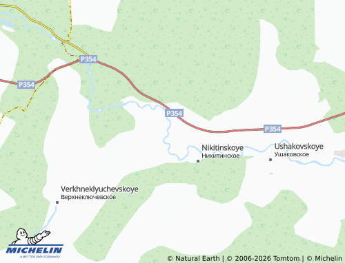 MICHELIN-Landkarte Ipatova - ViaMichelin