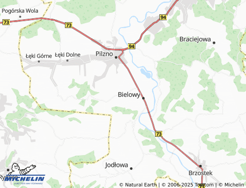 MICHELIN Słotowa map - ViaMichelin
