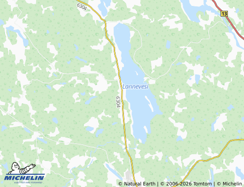 MICHELIN Rantakylä map - ViaMichelin