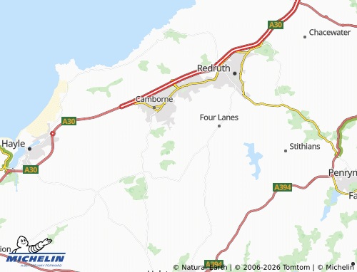 MICHELIN Troon map - ViaMichelin