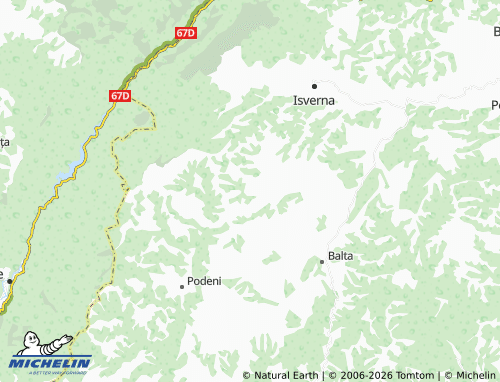 Mappa MICHELIN Costești - ViaMichelin