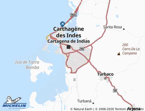 Mapa MICHELIN El Milagro - ViaMichelin