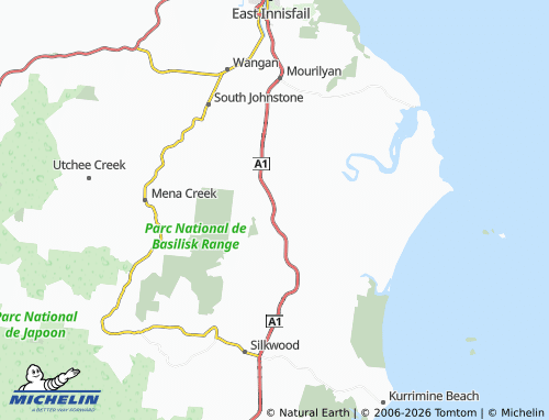 Mapa MICHELIN Sandy Pocket - ViaMichelin