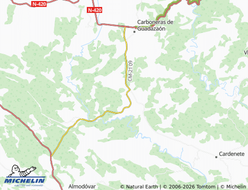 Carte MICHELIN Arguisuelas - ViaMichelin