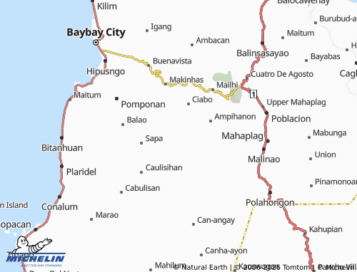 MICHELIN Amguhan map - ViaMichelin