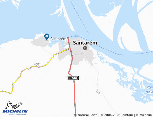 Mapa MICHELIN São Francisco - ViaMichelin
