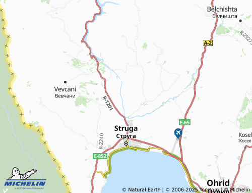 MICHELIN Lozhani map - ViaMichelin