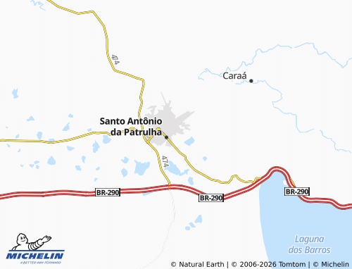 Mapa MICHELIN Passo dos Ramos - ViaMichelin