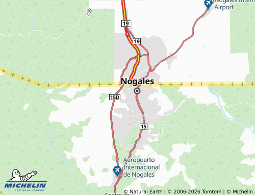 MICHELIN-Landkarte Paseos de Chulavista - ViaMichelin