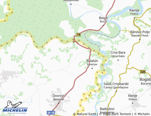 MICHELIN Velino Selo map - ViaMichelin