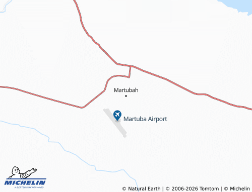 MICHELIN Martubah map - ViaMichelin