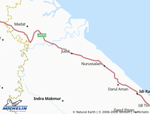 MICHELIN Ulee Ateung map - ViaMichelin