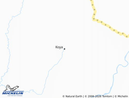 MICHELIN Koya map - ViaMichelin
