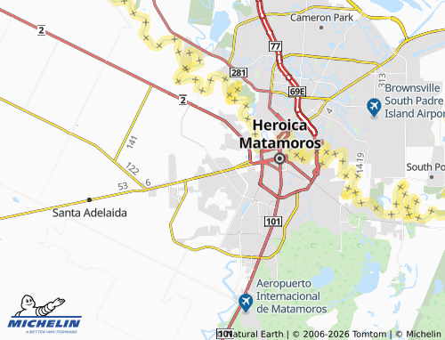 Mapa MICHELIN Ignacio Zaragoza - ViaMichelin
