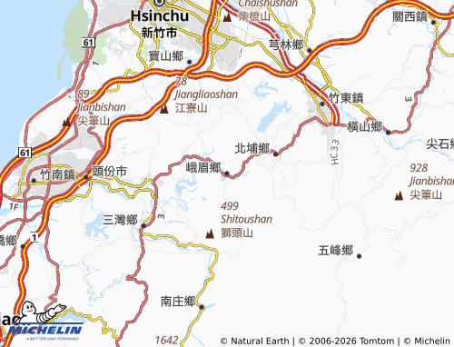 Mappa MICHELIN e mei xiang - ViaMichelin