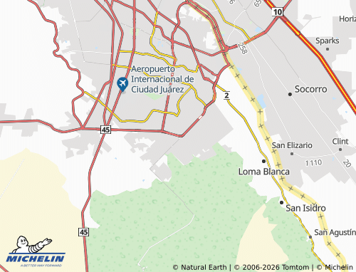 Mappa MICHELIN Manuel Gómez Morín - ViaMichelin