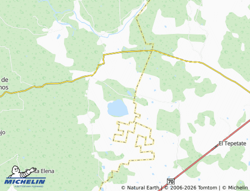Mapa MICHELIN Víctor Rosales - ViaMichelin