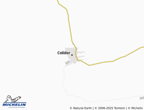 MICHELIN Colíder map - ViaMichelin