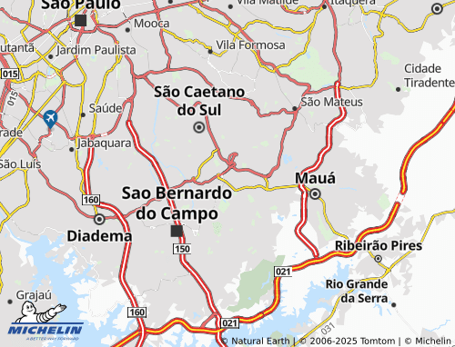 MICHELIN Centro map - ViaMichelin