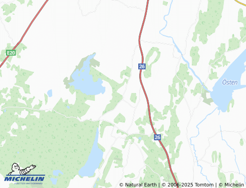 MICHELIN Böja map - ViaMichelin