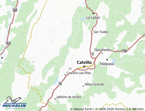 Kaart MICHELIN El Rodeo - ViaMichelin