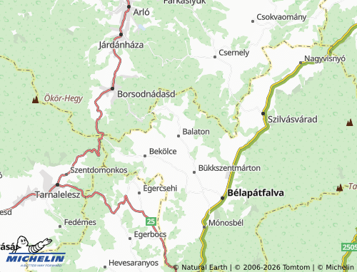 Carte MICHELIN Balaton - ViaMichelin