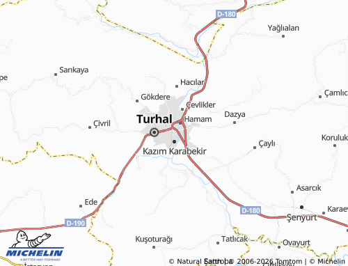 MICHELIN Müftü map - ViaMichelin