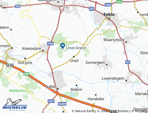 Carte MICHELIN Ursel - ViaMichelin