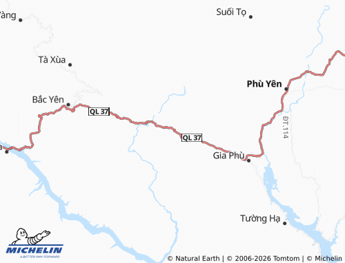 Mappa MICHELIN Suối Bau - ViaMichelin