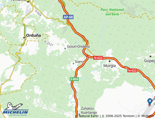 MICHELIN-Landkarte Beluntza - ViaMichelin