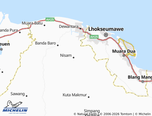 Mapa MICHELIN Mns Meucat - ViaMichelin