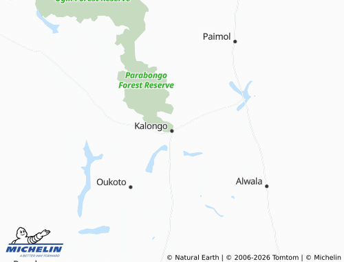 Mappa MICHELIN Kalongo - ViaMichelin