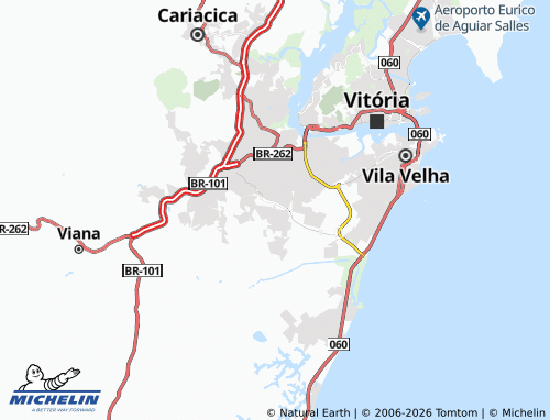 Mapa MICHELIN Santa Catarina - ViaMichelin
