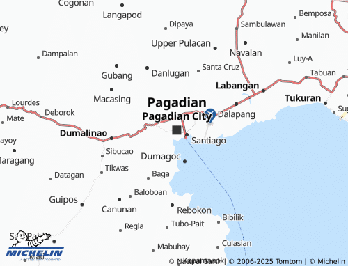 MICHELIN Balangasan map - ViaMichelin