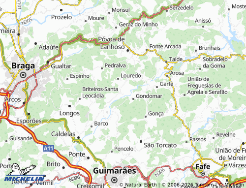 Mapa MICHELIN Vila Seca - ViaMichelin