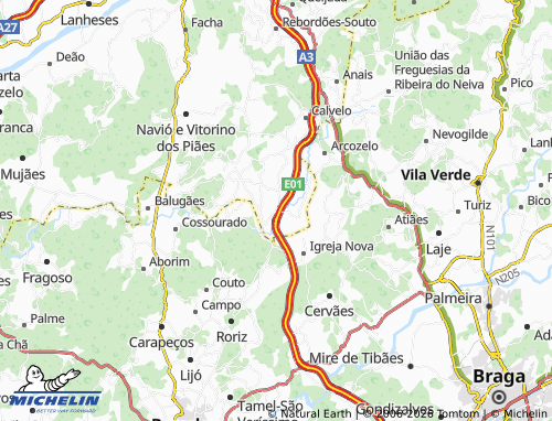 Mapa MICHELIN Soutelo - ViaMichelin