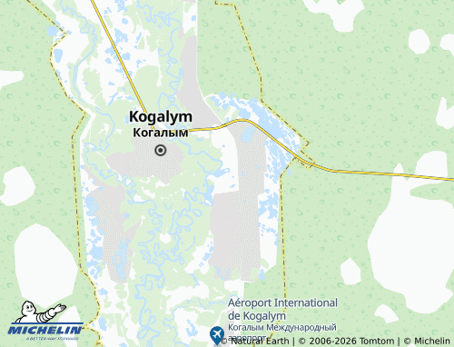 MICHELIN-Landkarte Pripolyarnyy SONT - ViaMichelin