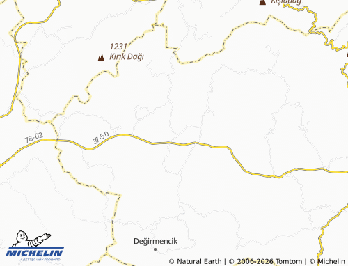 Mappa MICHELIN Karacaören - ViaMichelin