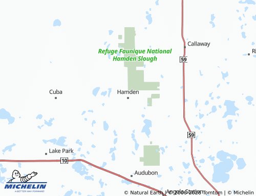 Mapa MICHELIN Hamden - ViaMichelin