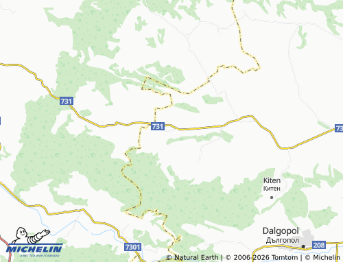 MICHELIN-Landkarte Chernook - ViaMichelin
