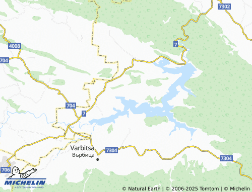 MICHELIN Lovets map - ViaMichelin