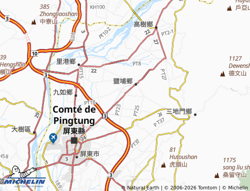 Kaart MICHELIN xin wei - ViaMichelin