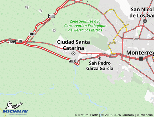 Mappa MICHELIN Santa Catalina - ViaMichelin