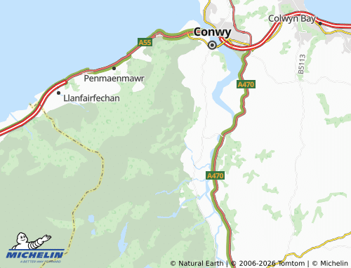 Mappa MICHELIN Rowen - ViaMichelin